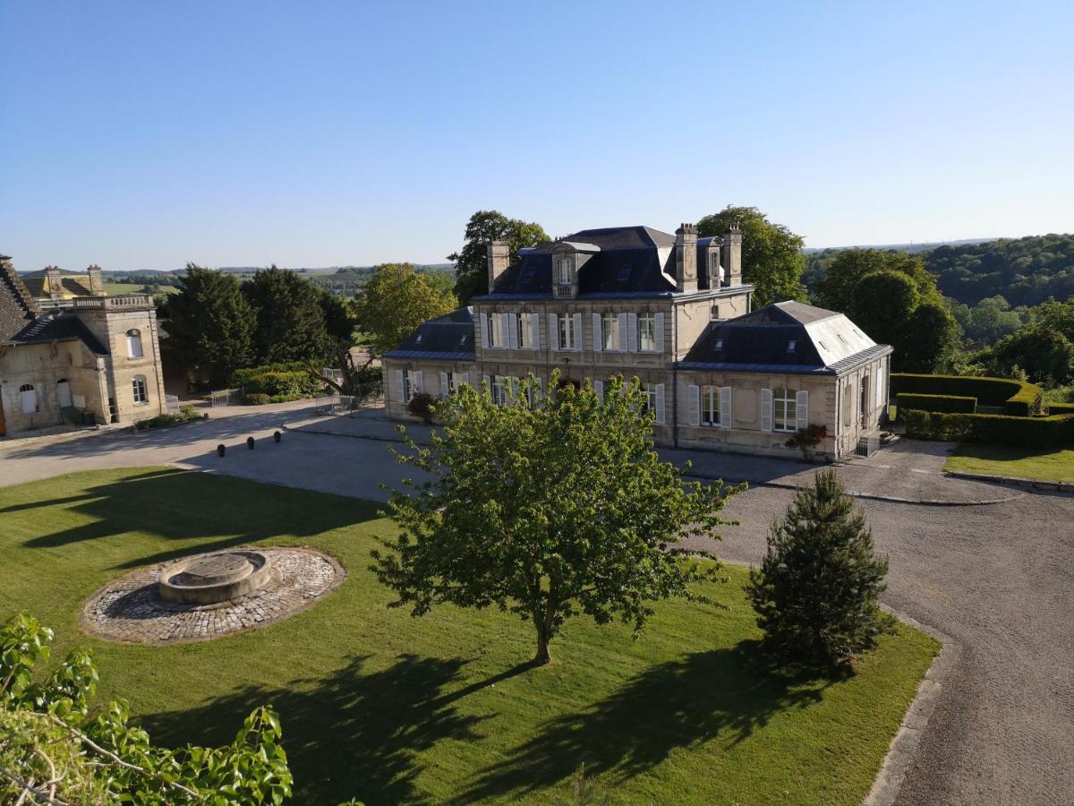 Grand gîte Carrière l'Evêque 9 chambres 15 personnes Septmonts Extérieur photo