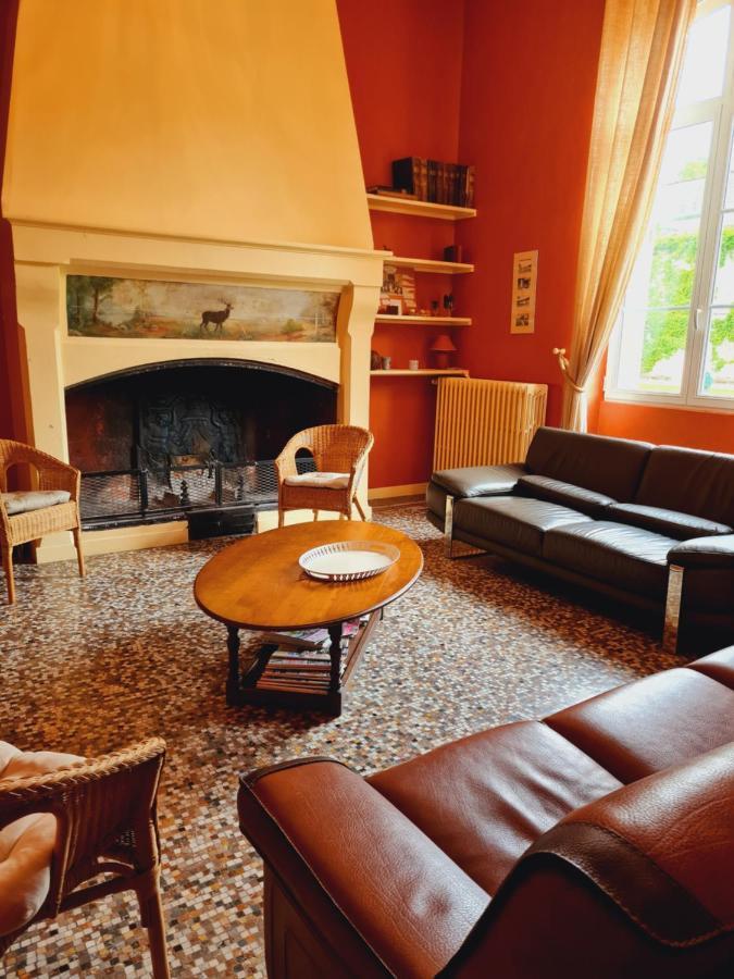 Grand gîte Carrière l'Evêque 9 chambres 15 personnes Septmonts Extérieur photo