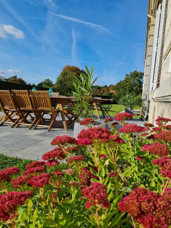 Grand gîte Carrière l'Evêque 9 chambres 15 personnes Septmonts Extérieur photo