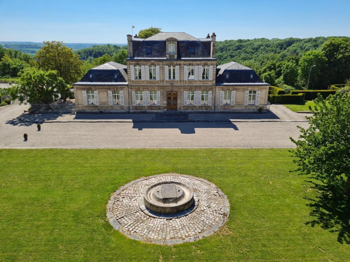 Grand gîte Carrière l'Evêque 9 chambres 15 personnes Septmonts Extérieur photo